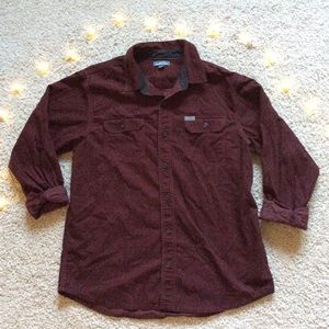 Eddie Bauer long sleeve corduroy button up
